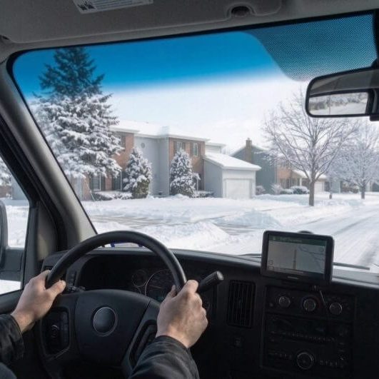 D&M driving to repair call